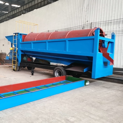 6500 KG 금 기계 분리기 이동 금 트럼블 세탁 공장