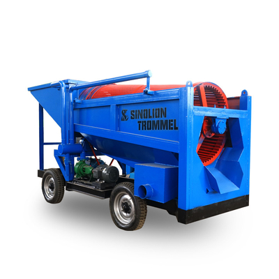 금 가공 트럼멜 스크린 공장 용량 1200 KG 소규모 광업에 적합