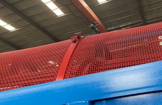 8000*2200*4000 대용량 트럼멜 스크린 금 광석 광산 장비 광부 분리기 바위 금 세척 공장