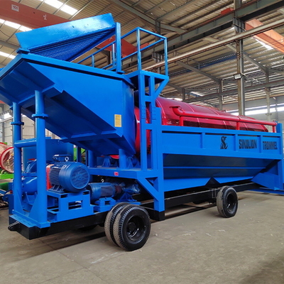 80-150t/h 용량 다이아몬드 트럼블 오스트레일리아의 모래 금 채굴에 맞춤형 디자인