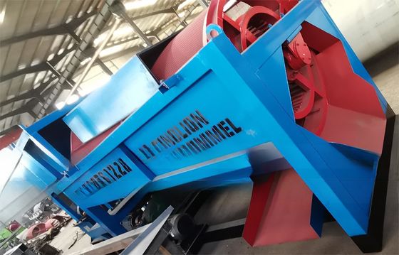 알루비얼 골드 처리 라인 트롬멜 스크린 장비 4300*1650*2220 스크린 오프레이션 5mm