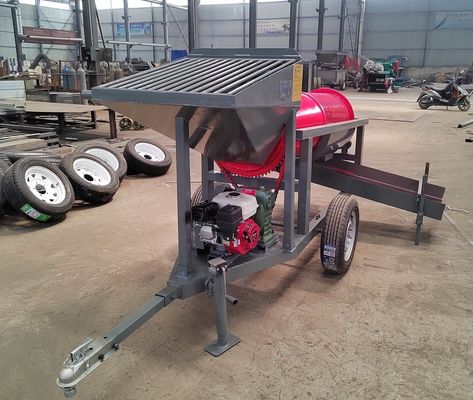 220V/380V 전압 및 중력 분리기와 함께 소규모 금 세척 공장 장비