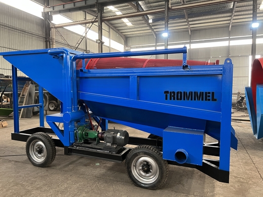 이동 금 모래 분리 광산 트럼블 기계 220V / 380V / 415V / 480V 전압