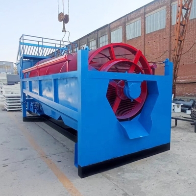 6500 KG 이동 금 모래 분리기 광업 트럼멜 기계 세탁 공장 공급 수록서