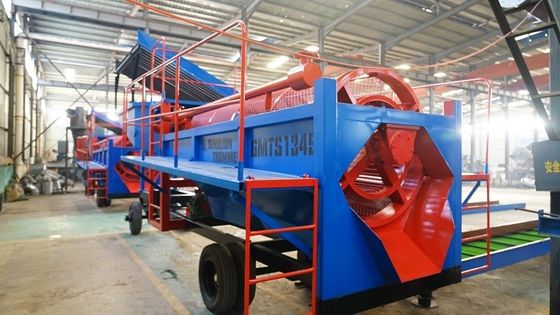 50~80t/h 로터리 금 광산 트럼블 스크리닝 기계