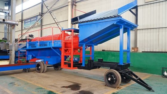 50~80t/h 로터리 금 광산 트럼블 스크리닝 기계