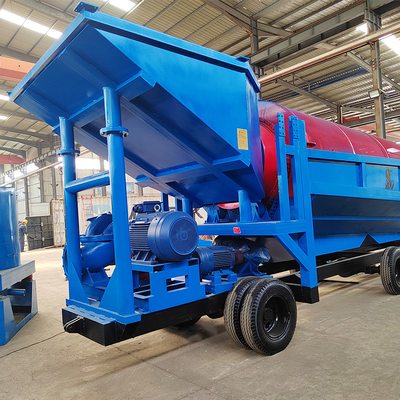 150-200t/h 강 광산 처리 장비용 철강 금과 다이아몬드 트럼블 공장