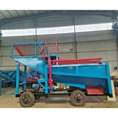 2000kg 용량 소금 가공용 휴대용 트럼멜 금 세탁기 라인