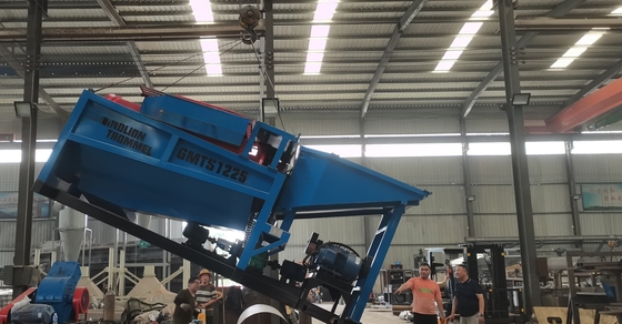 30-50t/h 고 회수율 금 트럼블 오스트레일리아 간편한 휴대용 모바일 스크리닝