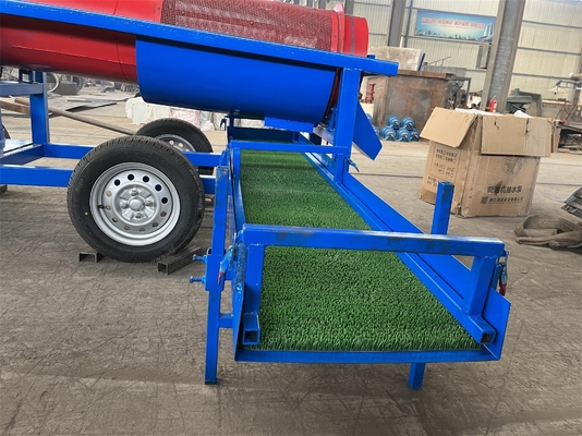 620 KG 금 채굴 트럼블 기계 공급 크기 300mm 이하 휴대용