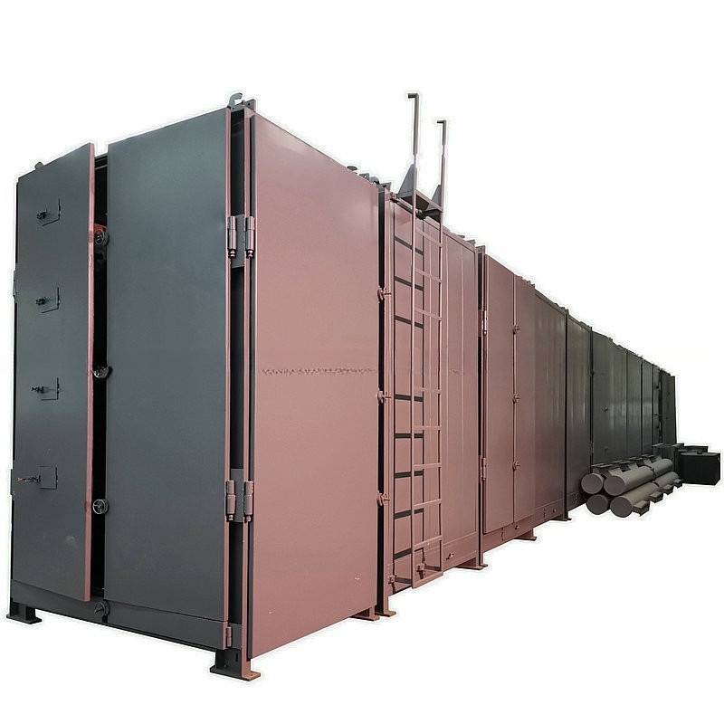 120-1200kg/h 증기 소비 석탄/나무탄 브리켓의 빠른 건조를 위한 건조 오븐