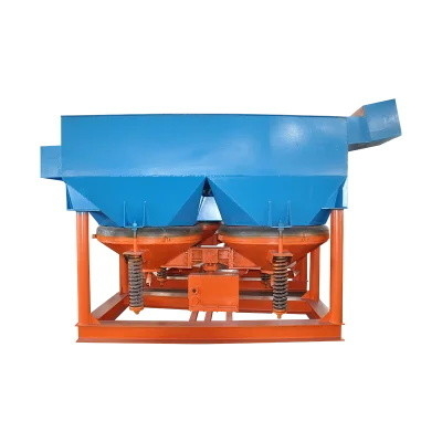 25TPH 다이아몬드 골드 광산 Jig 기계 80%-90% 회수율 4500 KG 용량