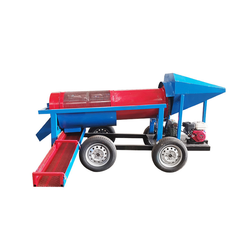 220V/380V/440V 고 금 회수 이동 광산 세척 공장 5-10 톤 심어 금 트럼블 스크린