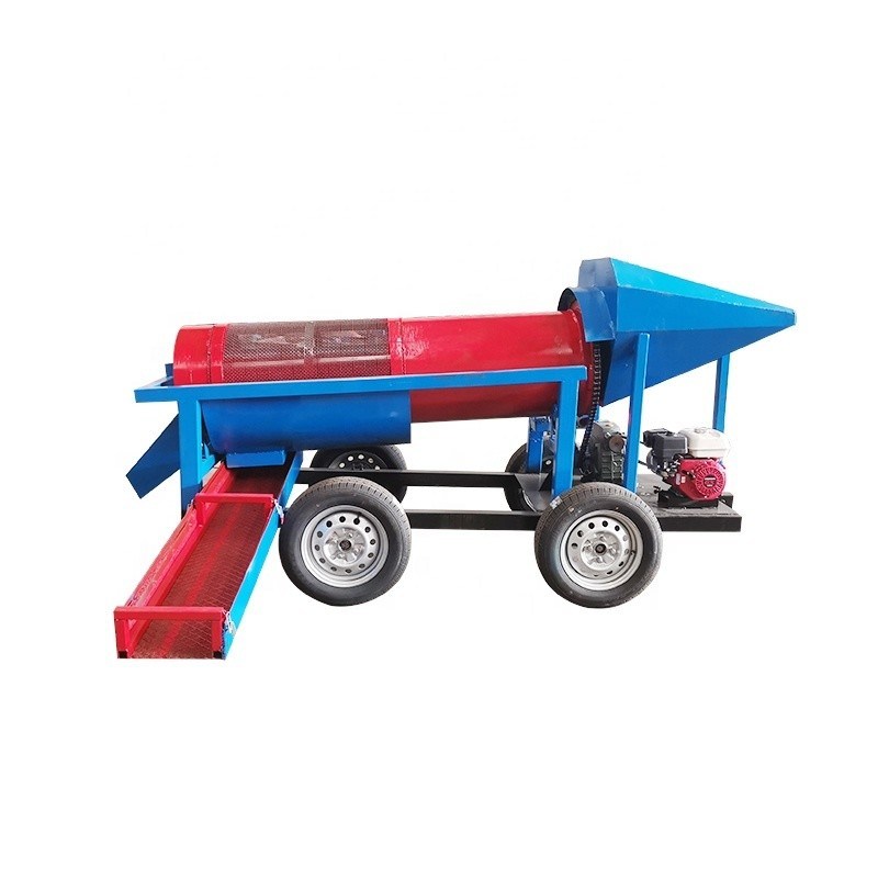 고분리 효율과 220V/380V/415V/480V 전압을 위한 골드 트럼멜 세척 공장